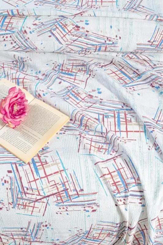 Aneas Single Pique Bedspread 170 X 230-Beige - 2