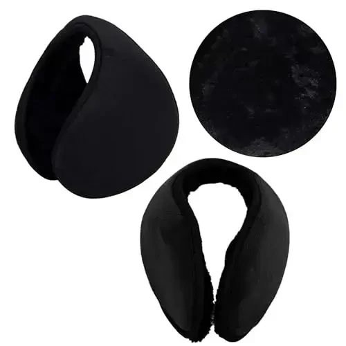 Aneco Qishki issiq trikotaj to'plamlari Buffalo Plaid sharf Beanie shlyapa sensorli ekranli qo'lqoplar va erkaklar yoki ayollar uchun qishki quloq isitgich to'plami - 4