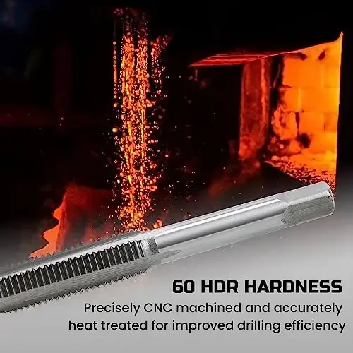 Anfrere 60pcs SAE & Metric Tap and Die Set, Metric Standard Rethreading Tool Kit, Coarse and Fine Threads for Cutting External and Internal Threads, Essential Repair Tool Kit with Storage Case - 3