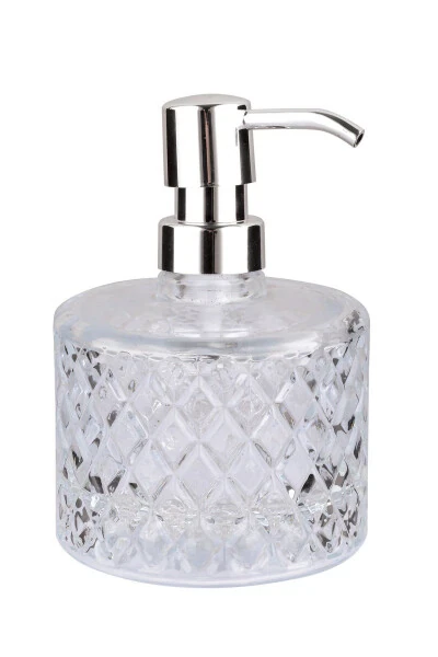 Angdesign Crystal Glass Liquid Soap Dispenser - Transparent - 3