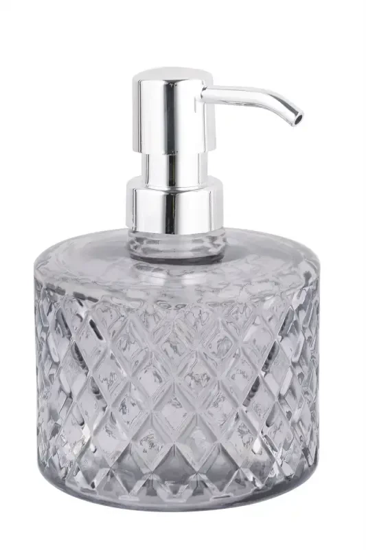 Angdesign Kristal Cam Sıvı Sabunluk - Füme-Füme - 4