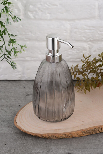 Angdesign Star Glass Liquid Soap Dispenser - Smoke - 10