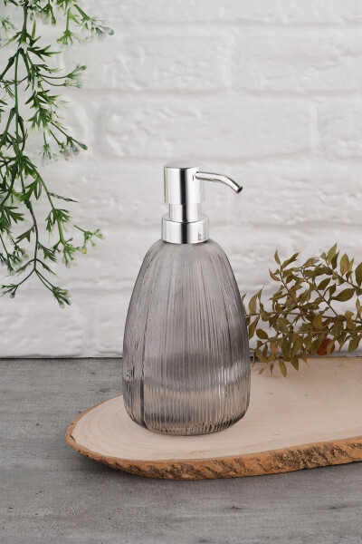 Angdesign Star Glass Liquid Soap Dispenser - Smoke - 11