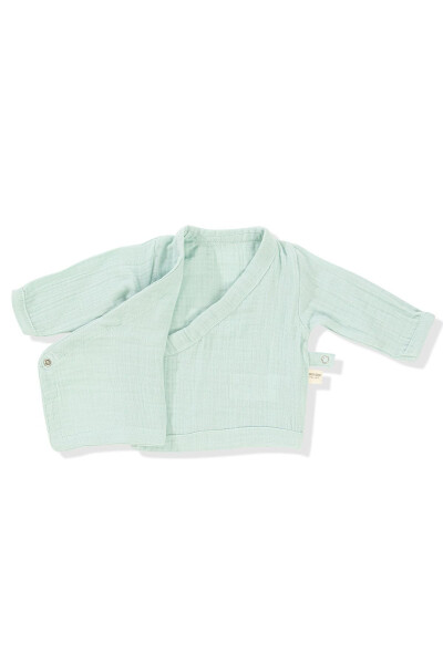 Angel Wings Muslin 5-Piece Newborn Set - Mint - 3