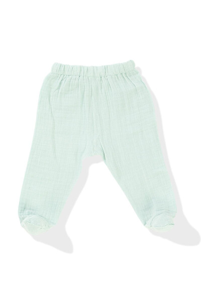 Angel Wings Muslin 5-Piece Newborn Set - Mint - 4