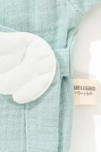 Angel Wings Muslin 5-Piece Newborn Set - Mint - 7