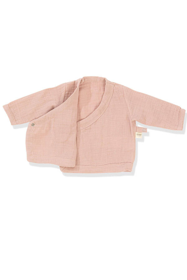 Angel Wings Muslin 5-Piece Newborn Set - Pink - 3