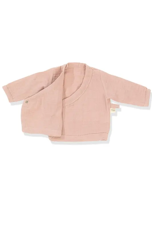 Angel Wings Muslin 5-Piece Newborn Set - Pink - 5