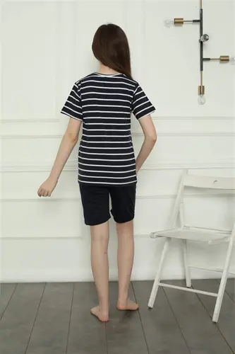 Angelino Aile Penye Şortlu Pijama Takım (anne - kız ) 50117 Ayrı Ayrı Satılır . Fiyatları Farklıdır - 21