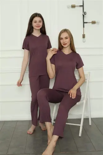 Angelino Anne Kız Aile Penye Pijama Takım Ayrı Ayrı Satılır. Fiyatları Farklıdır 50106 - 7