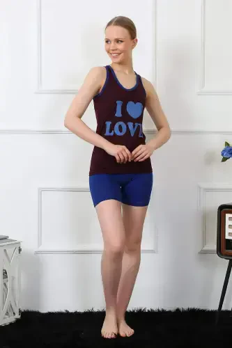 Angelino Ayollar Paxta Shortili To'plam 3611 - BÜYÜKBEDENIZ (1)