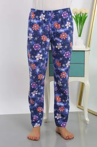 Angelino Ayollar Paxtalik Pastki Pijama 27391 - 3