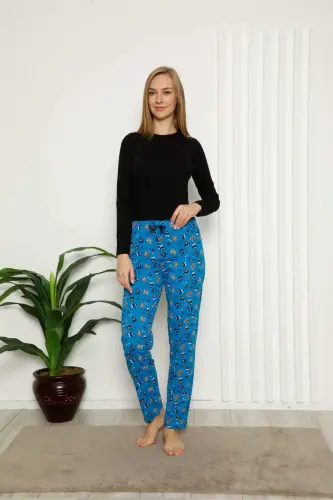 Angelino Ayollar Paxtalik Pijama Pastki 27382 - 1