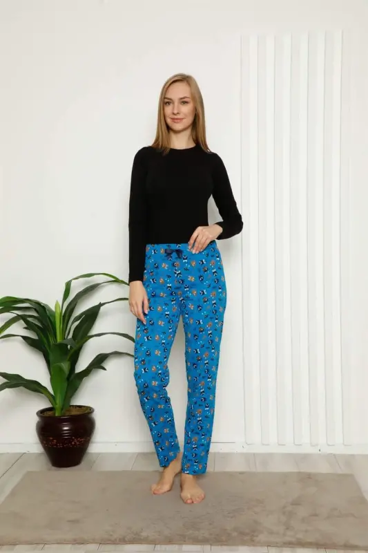 Angelino Ayollar Paxtalik Pijama Pastki 27382 - 1