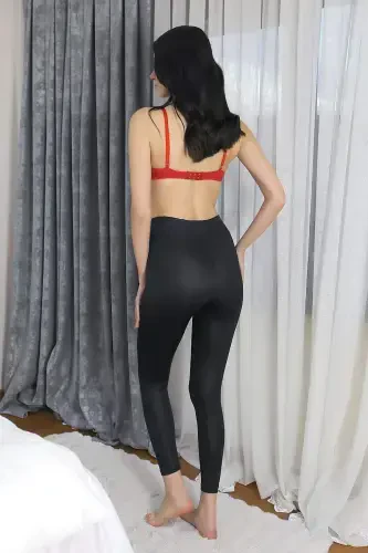 Angelino Ayollar Qo'llab-quvvatlovchi Balenli Tosh Detalli Ko'krak Qafasi 2407 Qizil - 6