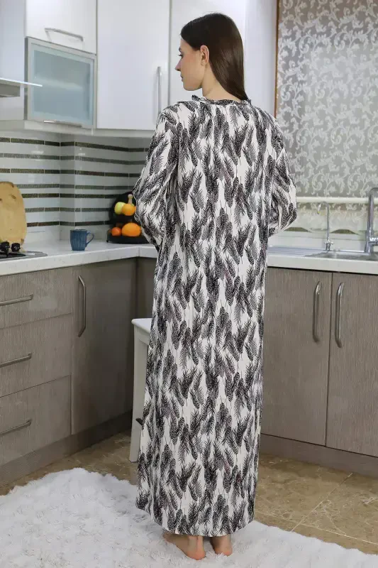 Angelino Ayollar uzun qisma ko'ylakli tunika Uy libosi Binafsha 25500 - 2