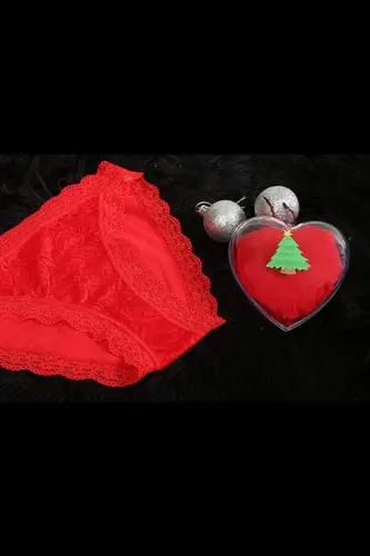 Angelino Ayollar Yangi yil Qizil Slip - 3