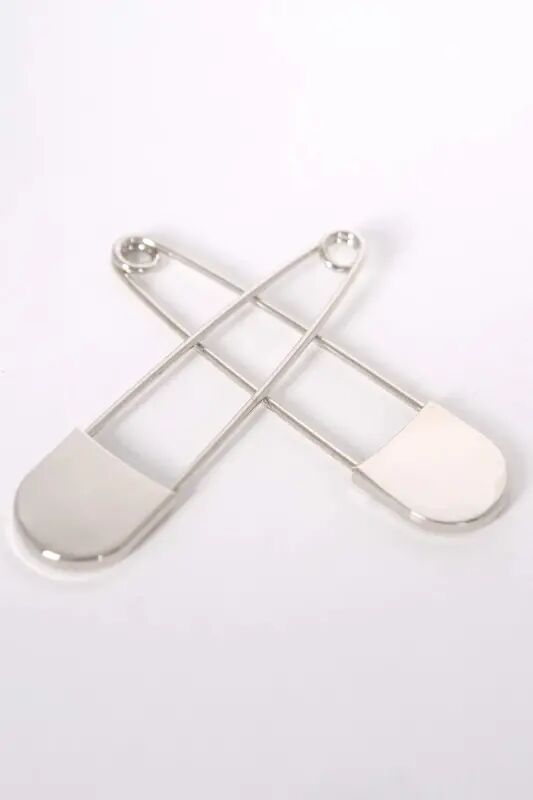 Angelino Collar Silver Scottish Needle Brooch - 3