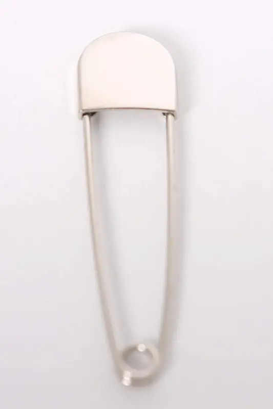 Angelino Collar Silver Scottish Pin Brooch - 2