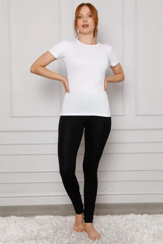 Angelino Cotton Lycra Leggings 5874P - 3