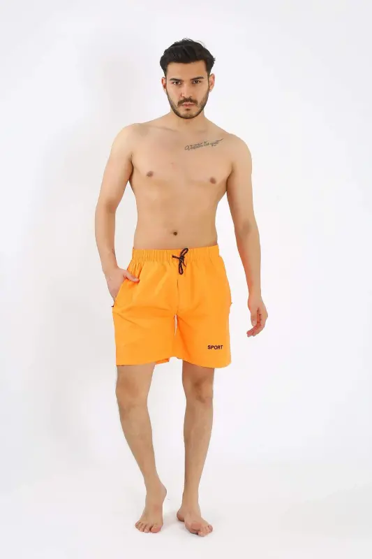 Angelino Erkak To'q sariq Dengiz Shorti 27485 - 30