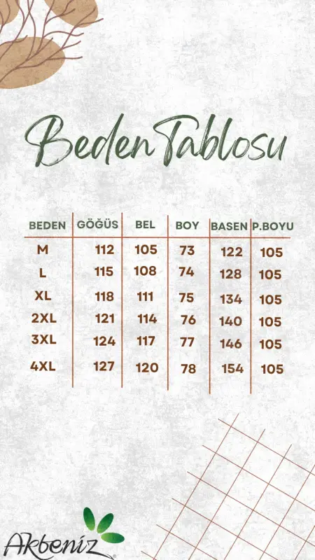 Angelino Erkaklar Uzoq Yengli Paxta Kulrang Pijama To'plami 6861 - 1