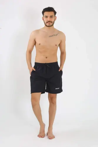 Angelino Erkek Lacivert Deniz Şortu 27485 - 5