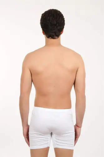 Angelino Erkek Paçalı Penye Boxer 40066 - BÜYÜKBEDENIZ (1)