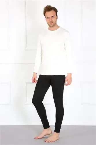 Angelino Erkek Pamuk Lacivert Tek Alt İçlik 19102 - BÜYÜKBEDENIZ (1)