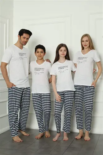Angelino Family Combed Pajamas Set (mother - daughter) 50113 Sold Separately. Prices are Different - 1