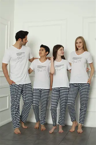 Angelino Family Combed Pajamas Set (mother - daughter) 50113 Sold Separately. Prices are Different - 8