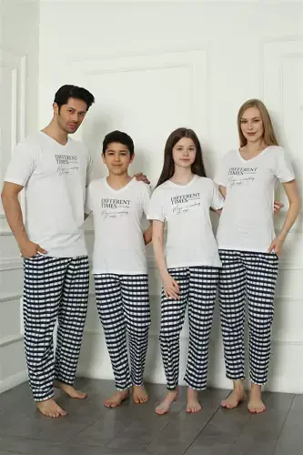 Angelino Family Combed Pajamas Set (mother - daughter) 50113 Sold Separately. Prices are Different - 7