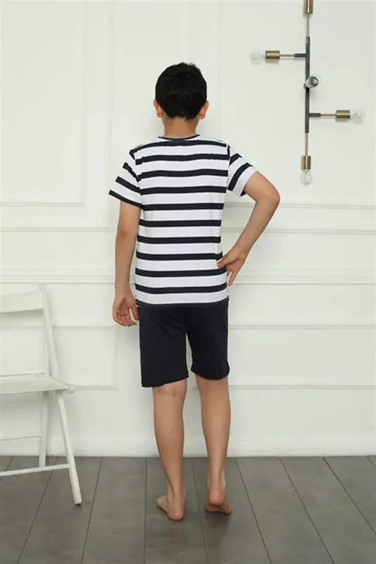 Angelino Family Combed Shorts Pajamas Set (father - son ) 50116 Sold Separately. Prices are Different - 20