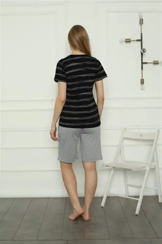 Angelino Family Combed Shorts Pajamas Set (mother - daughter) 50115 Sold Separately. Prices are Different - 11