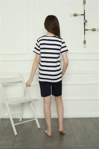 Angelino Family Combed Shorts Pajamas Set (mother - daughter) 50116 Sold Separately. Prices are Different - 23