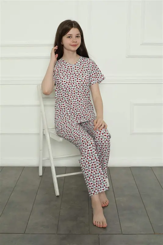 Angelino Girl's Cotton Pajama Set 20409 - 3