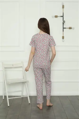Angelino Girl's Cotton Pajama Set 20409 - 4