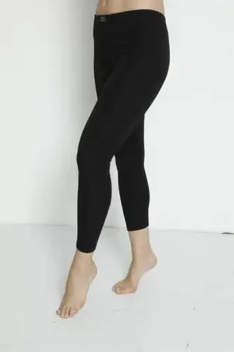 Angelino Ichki Kiyim Ayollar Qora Termal ichlik - BÜYÜKBEDENIZ (1)