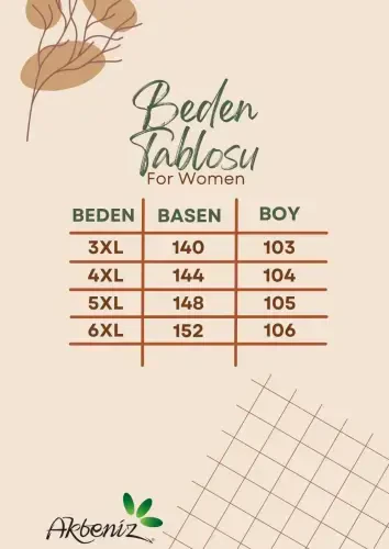 Angelino Kadın Büyük Beden Bürümcük Pantolon 210076 Lacivert - 5