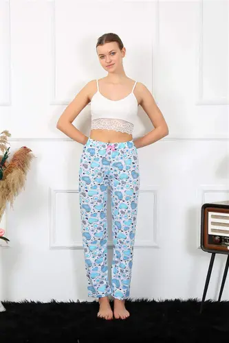 Angelino Kadın Pamuklu Alt Pijama 27469 - 4