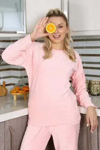 Angelino Lingerie Women's Velvet Pajamas Set 4183 - 7