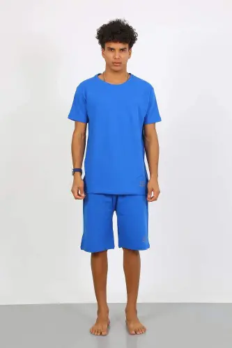 Angelino Men's Cotton Lacoste Capri Pajama Set Saks 6872 - 6