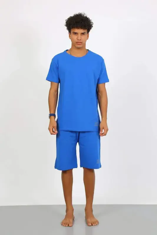 Angelino Men's Cotton Lacoste Capri Pajama Set Saks 6872 - 6