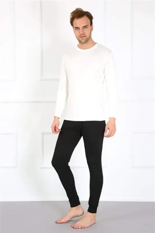 Angelino Men's Cotton Navy Blue Single Undershirt 19102 - 6