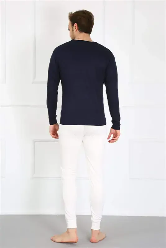 Angelino Men's Cotton White Single Bottom Underwear 19102 - 4