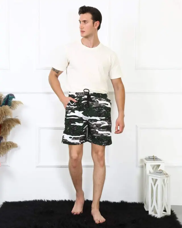 Angelino Men's Lacoste Black Shorts 27487 - 2