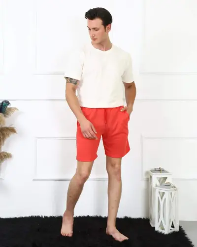 Angelino Men's Lacoste Coral Shorts 27487 - 15