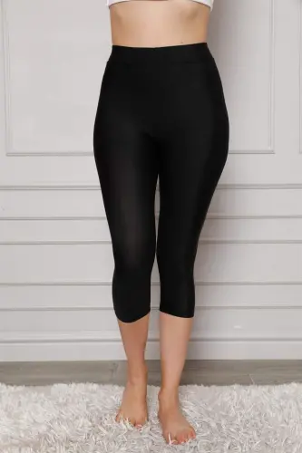 Angelino Microfiber Capri Leggings 5864 - BÜYÜKBEDENIZ (1)