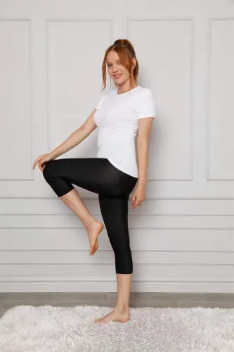 Angelino Microfiber Capri Leggings 5864 - 3
