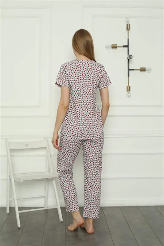Angelino Mother-Daughter Family Knitted Pajamas Set Sold Separately. Prices are Different 50119 - 4